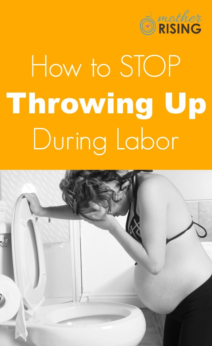 How To Stop Throwing Up During Labor Mother Rising