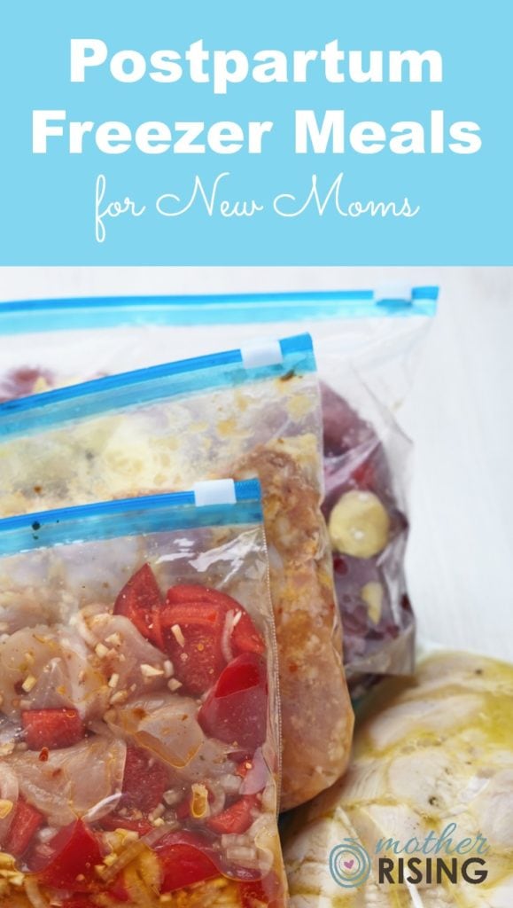 36 Weeks - Postpartum Freezer Meals for New Moms | Mother Rising