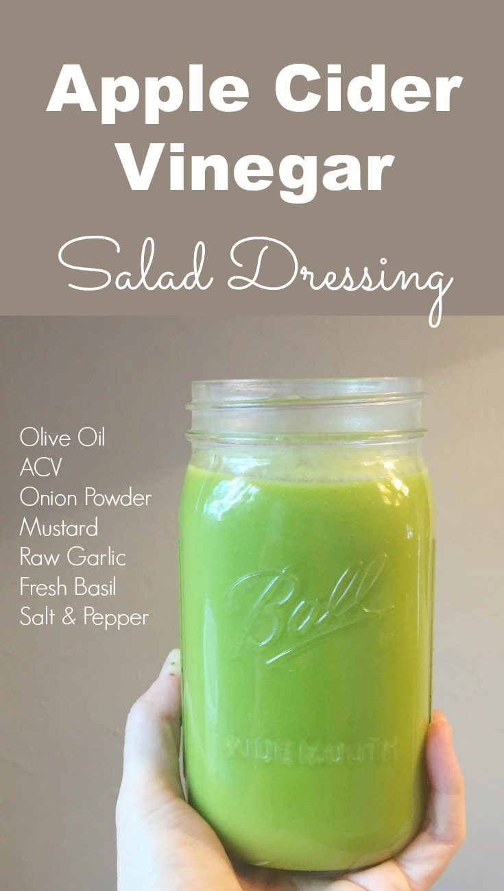 How to Make Apple Cider Vinegar Salad Dressing at Home