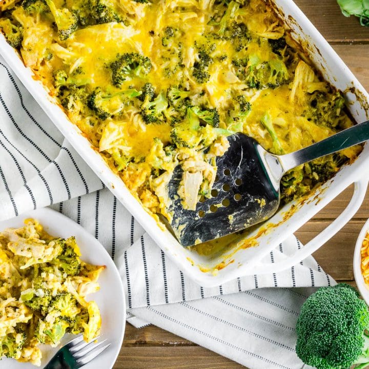 Broccoli Chicken and Rice Casserole for New Moms