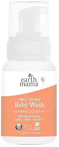 Earth Mama Sweet Orange Baby Liquid Wash